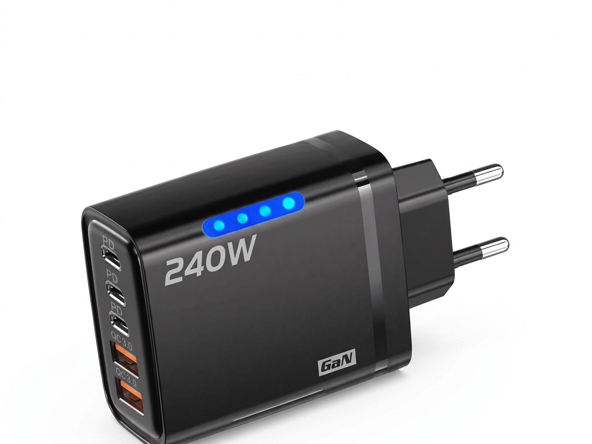 Chargeur GaN 240W USB-C PD - 4 Ports Charge Rapide