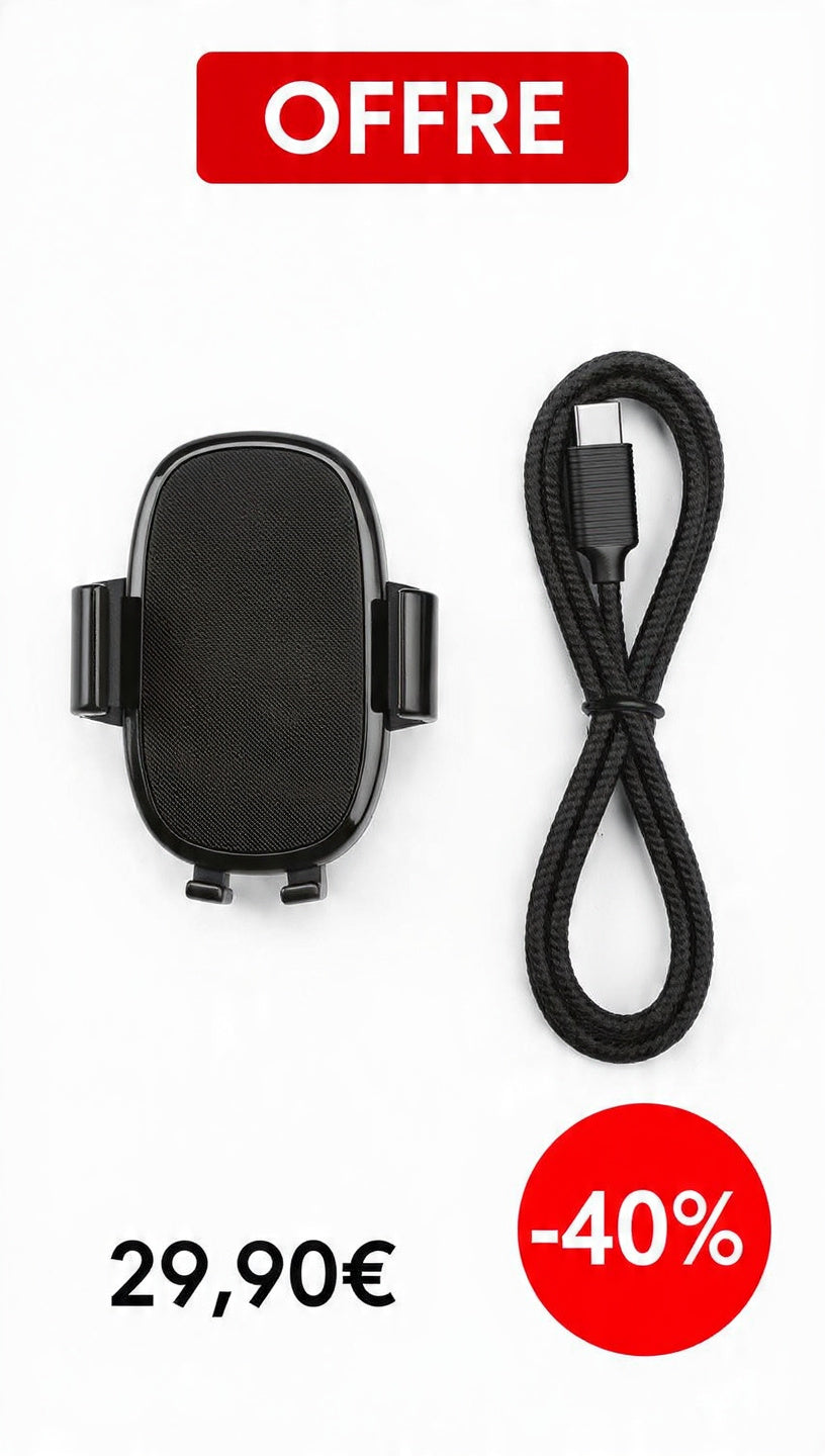 Pack voiture pro - support  + câble